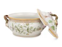 A Royal Copenhagen Flora Danica Porcelain Covered Tureen