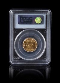A United States 1988-W Olympic Games Commemorative $5 Gold Coin