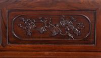 A Chinese Carved Zitan Day Bed, Luohanchuang