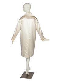 Chanel Satin Evening Trench Coat, Fall 2019