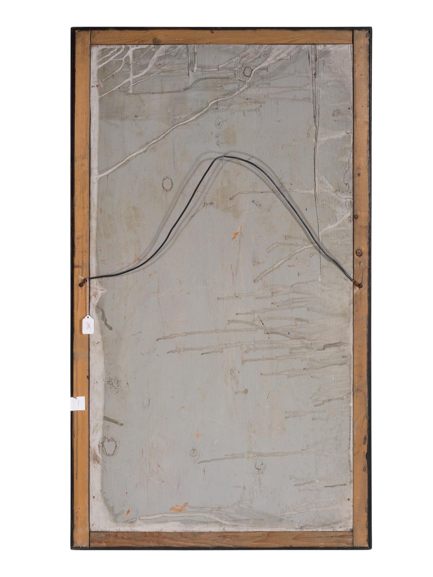 A Pair of Chinese Lacquered and Painted Panels