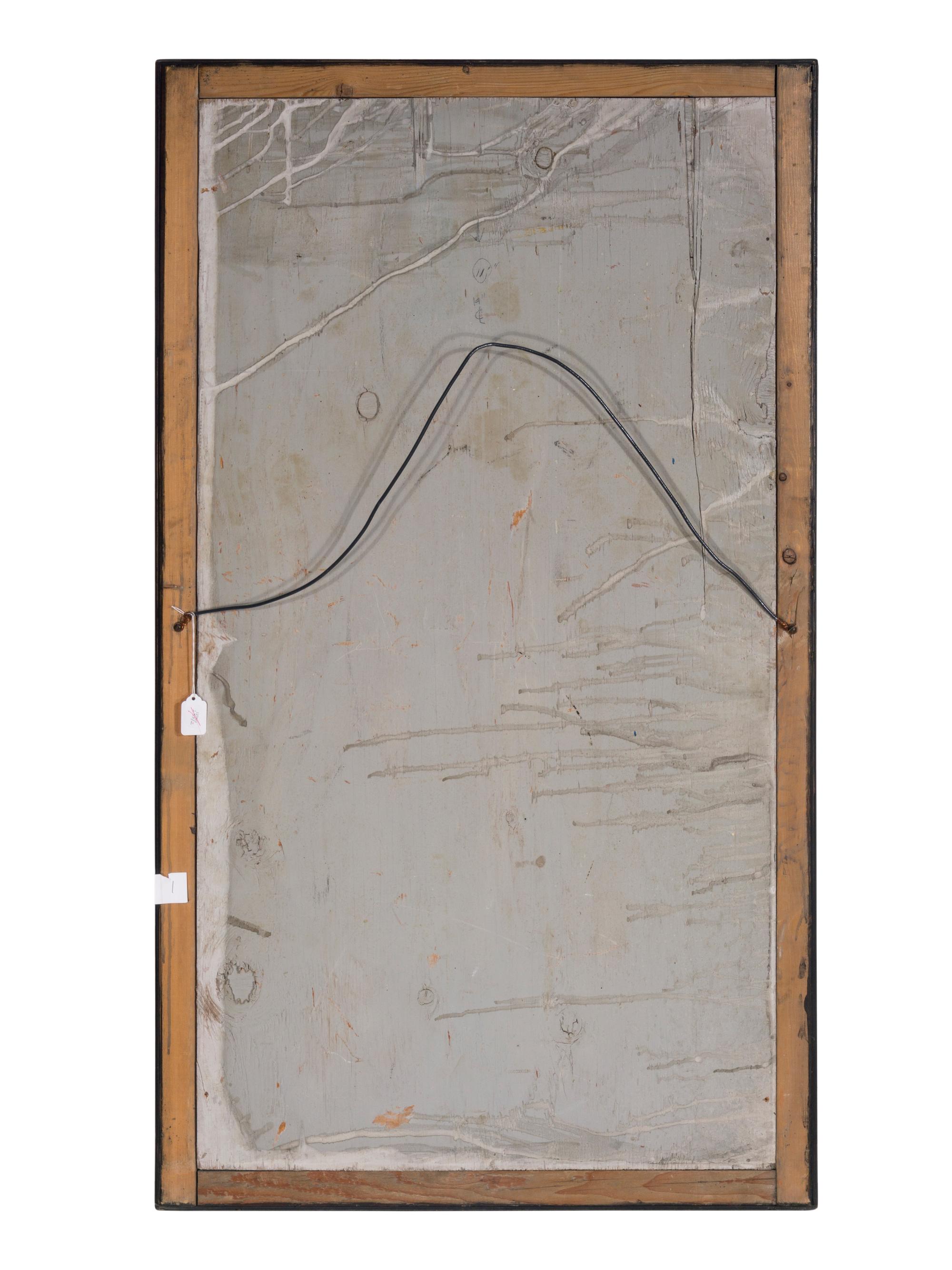 A Pair of Chinese Lacquered and Painted Panels