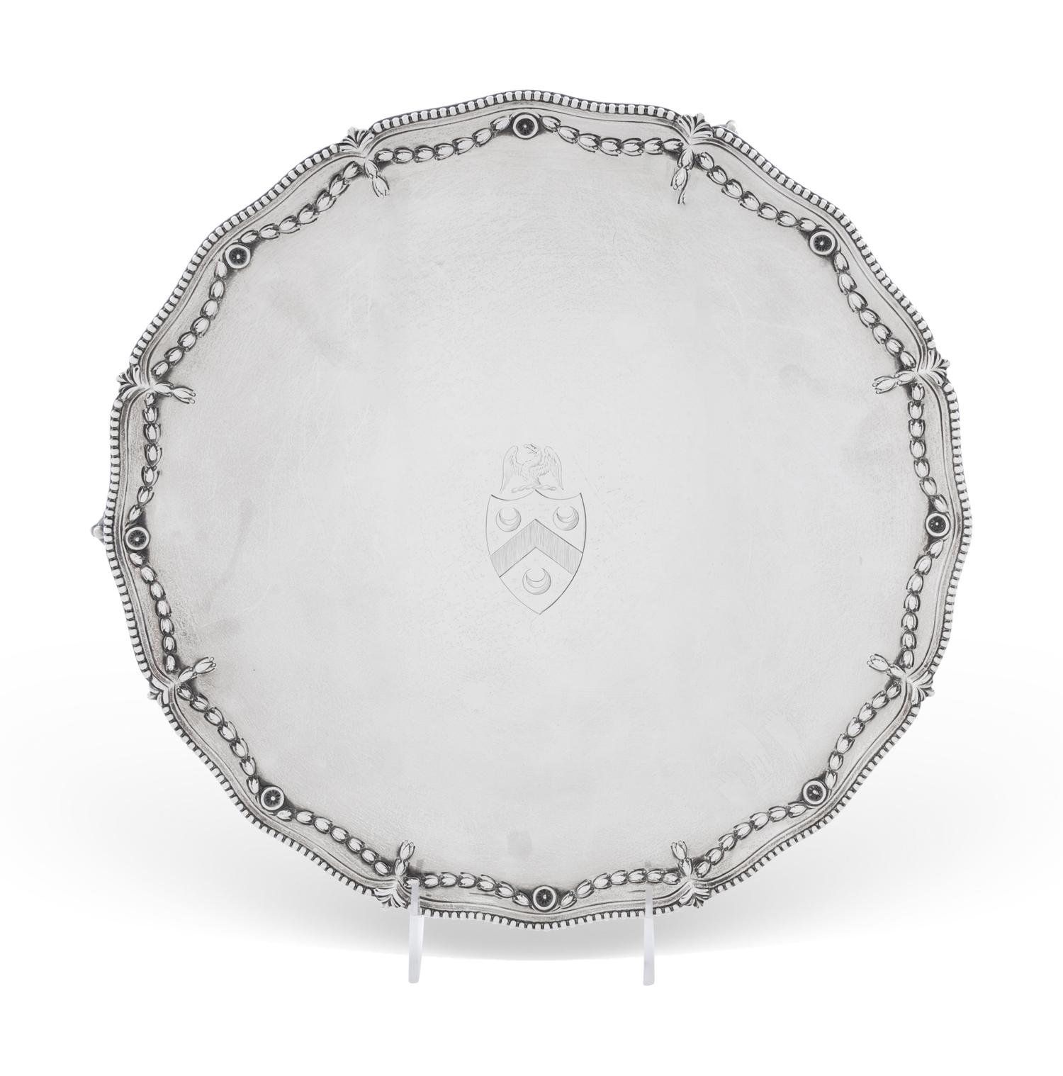 A George III Silver Salver