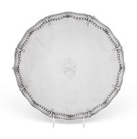 A George III Silver Salver
