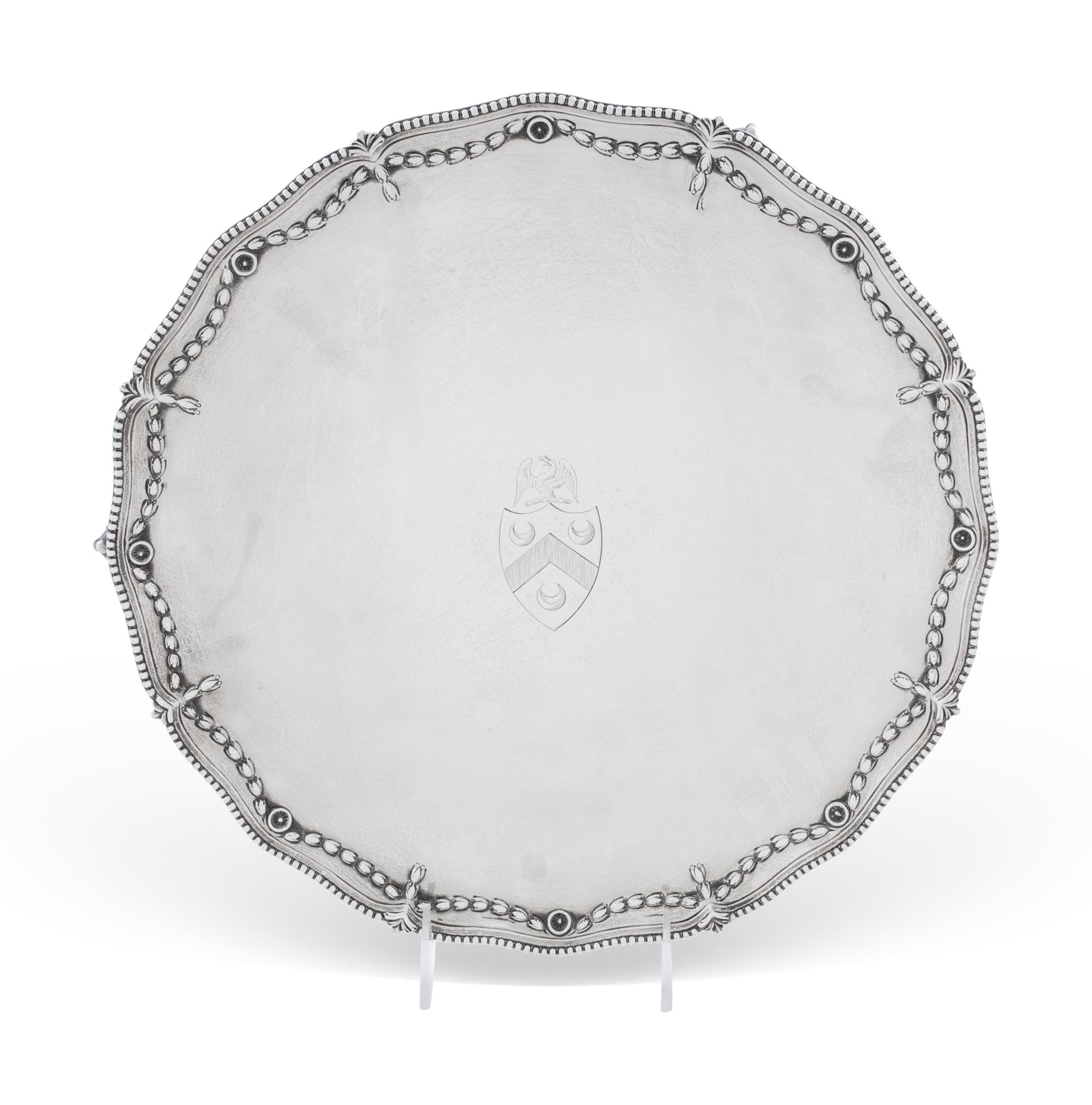 A George III Silver Salver