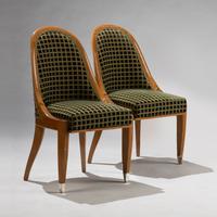 Pair of Cuillernic chairs, c. 1925