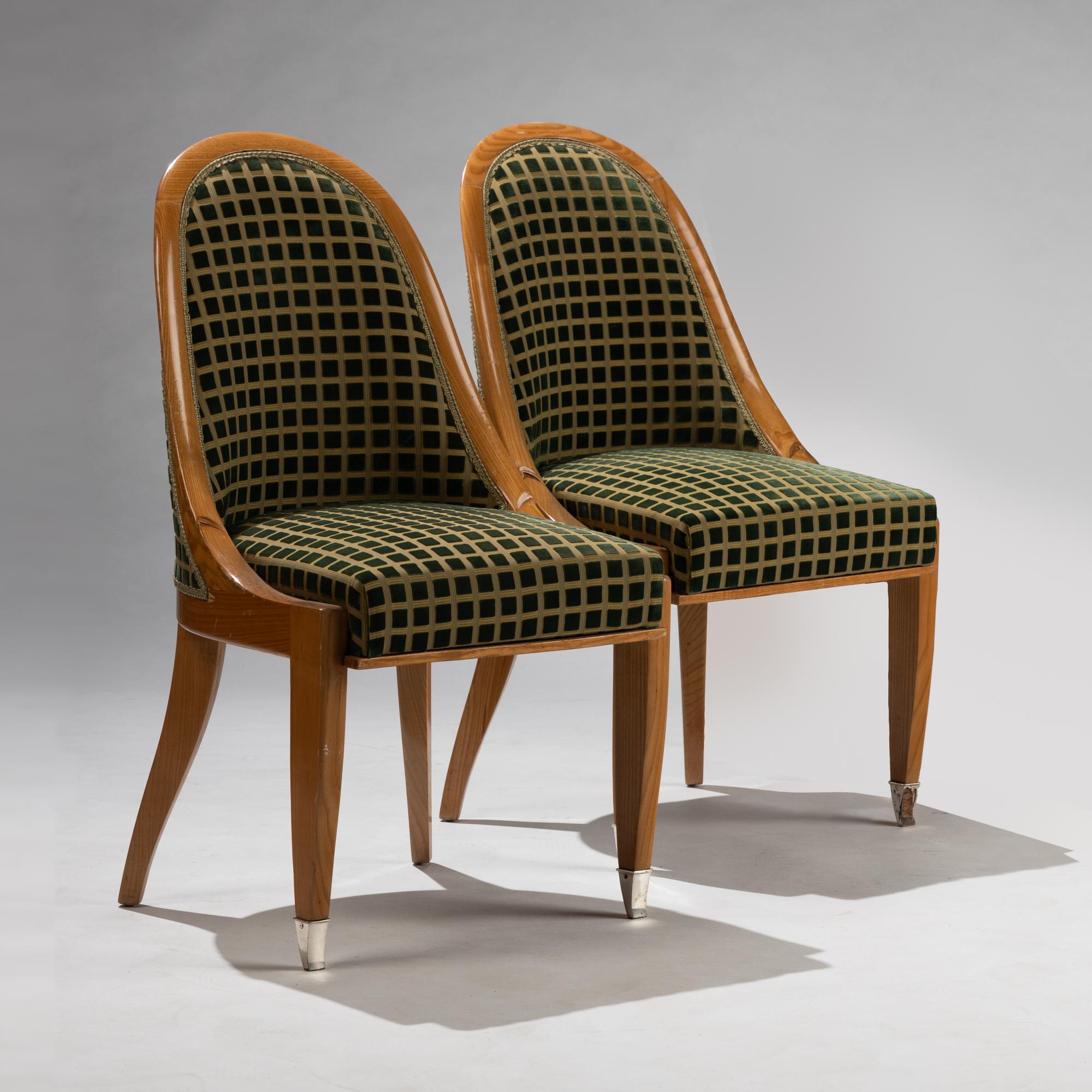 Pair of Cuillernic chairs, c. 1925