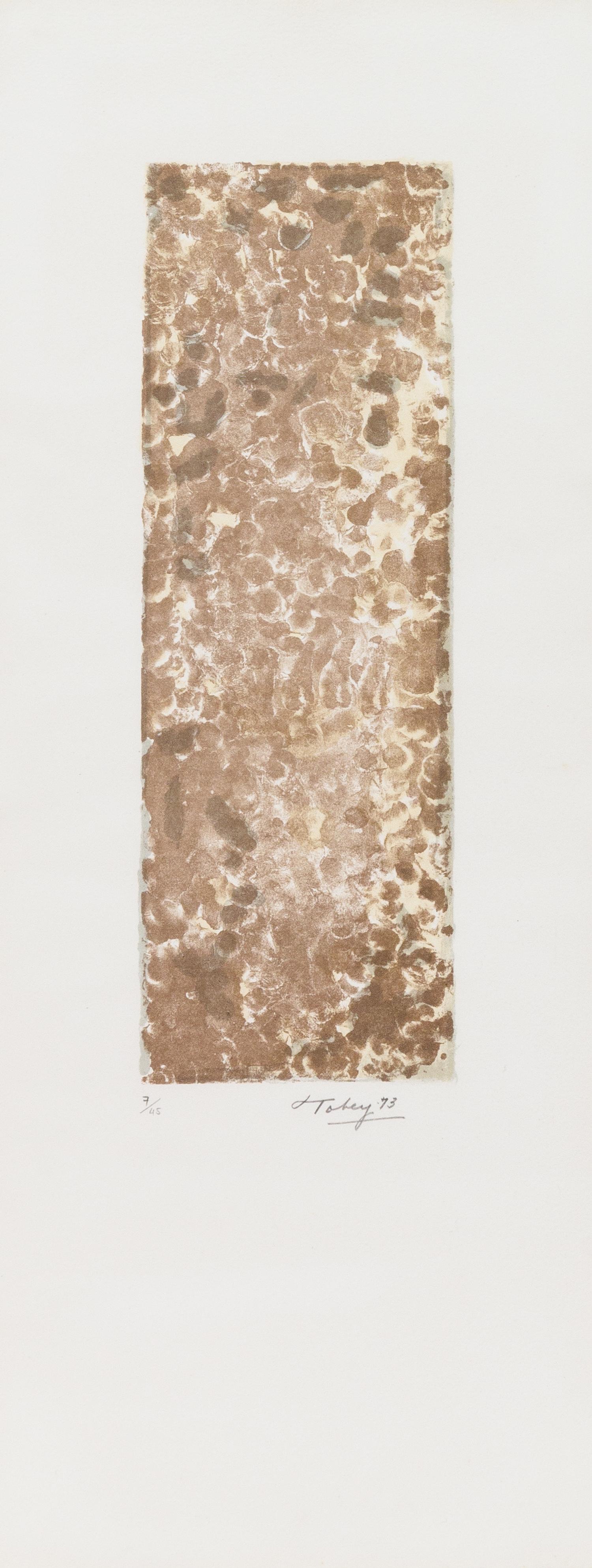 Marc Tobey, (American, 1890-1976), Fragment, 1973