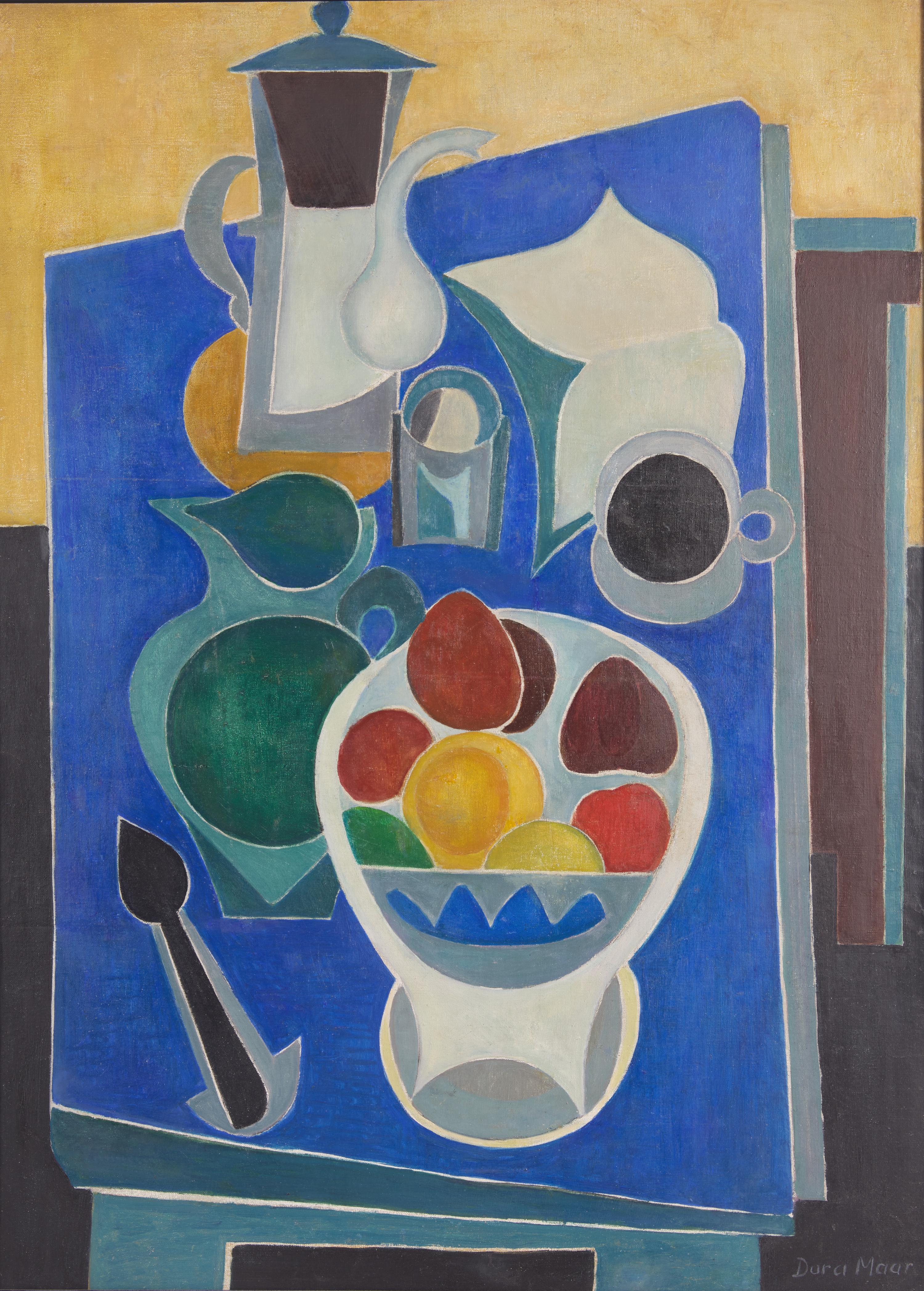 Dora Maar (French, 1907–1997) — Still Life with Fruit Bowl (with study verso)