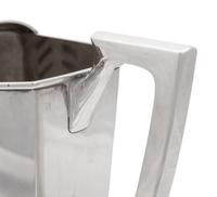 A Japanese Silver Water Pitcher