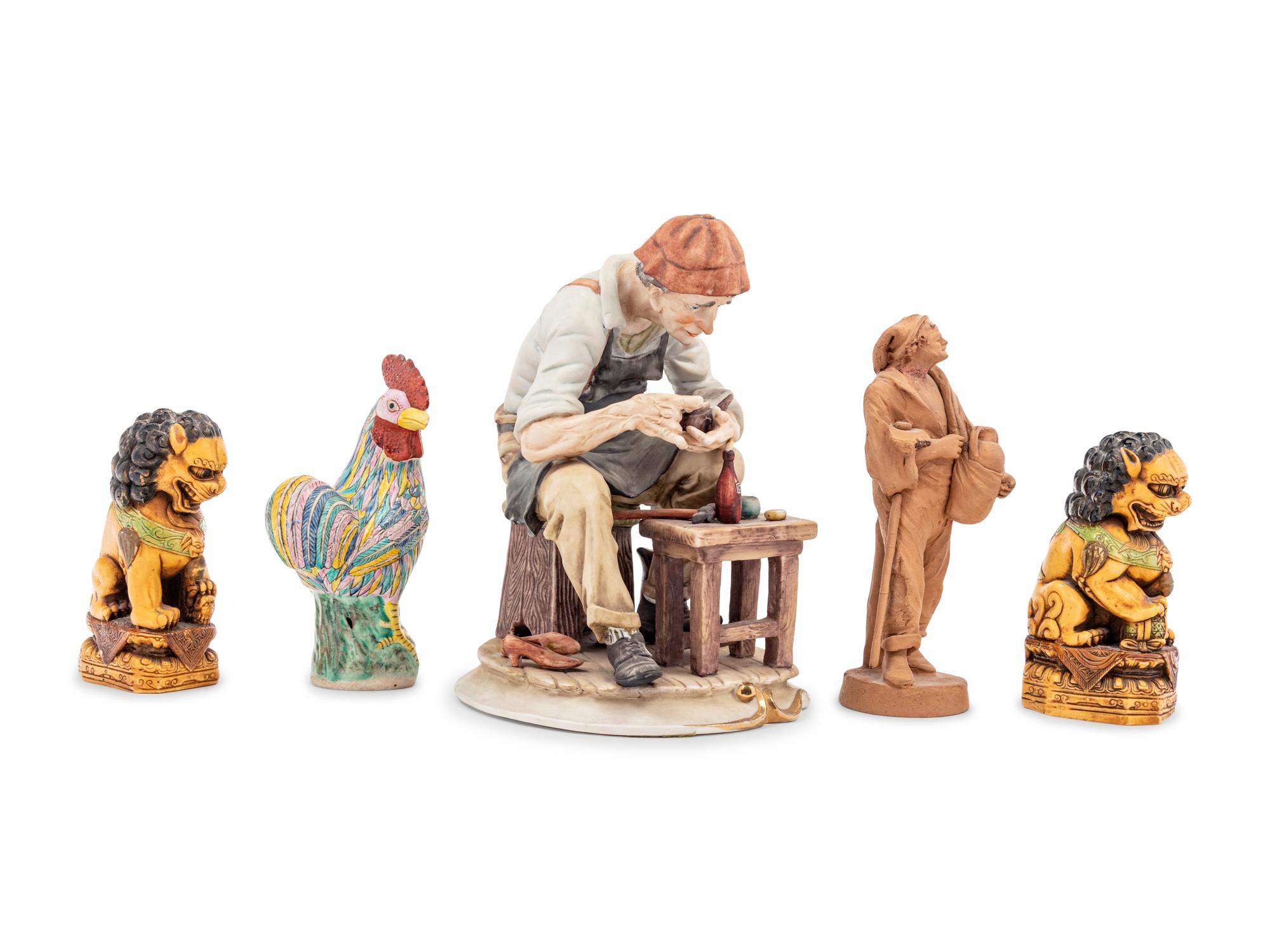 Five Decorative Figures