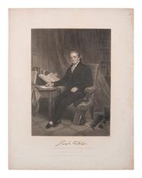 WEBSTER, Noah (1758-1843). Autograph letter signed ("N Webster"). Amherst, 24 October 1814.