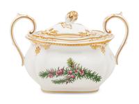 A Spode Stafford Flowers Porcelain Four-Piece Tea and Coffee Service