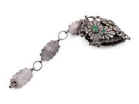 Petite Navajo Silver and Turquoise Link Concha Belt