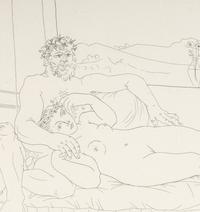 Le Repos du sculpteur II (from La Suite Vollard ), 1933