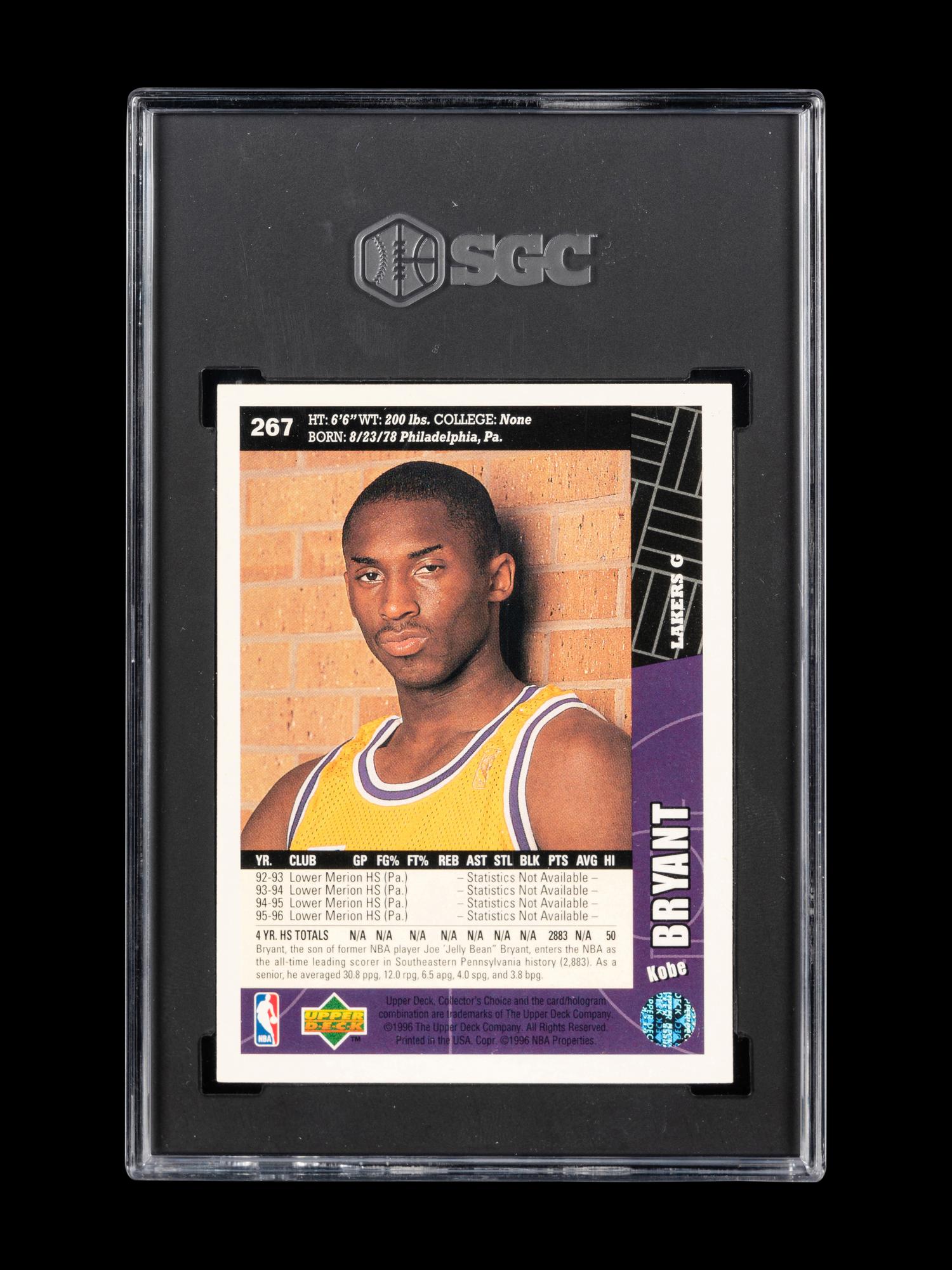 A Group of 12 Graded 1996-97 Kobe Bryant Rookie Basketball Cards,
