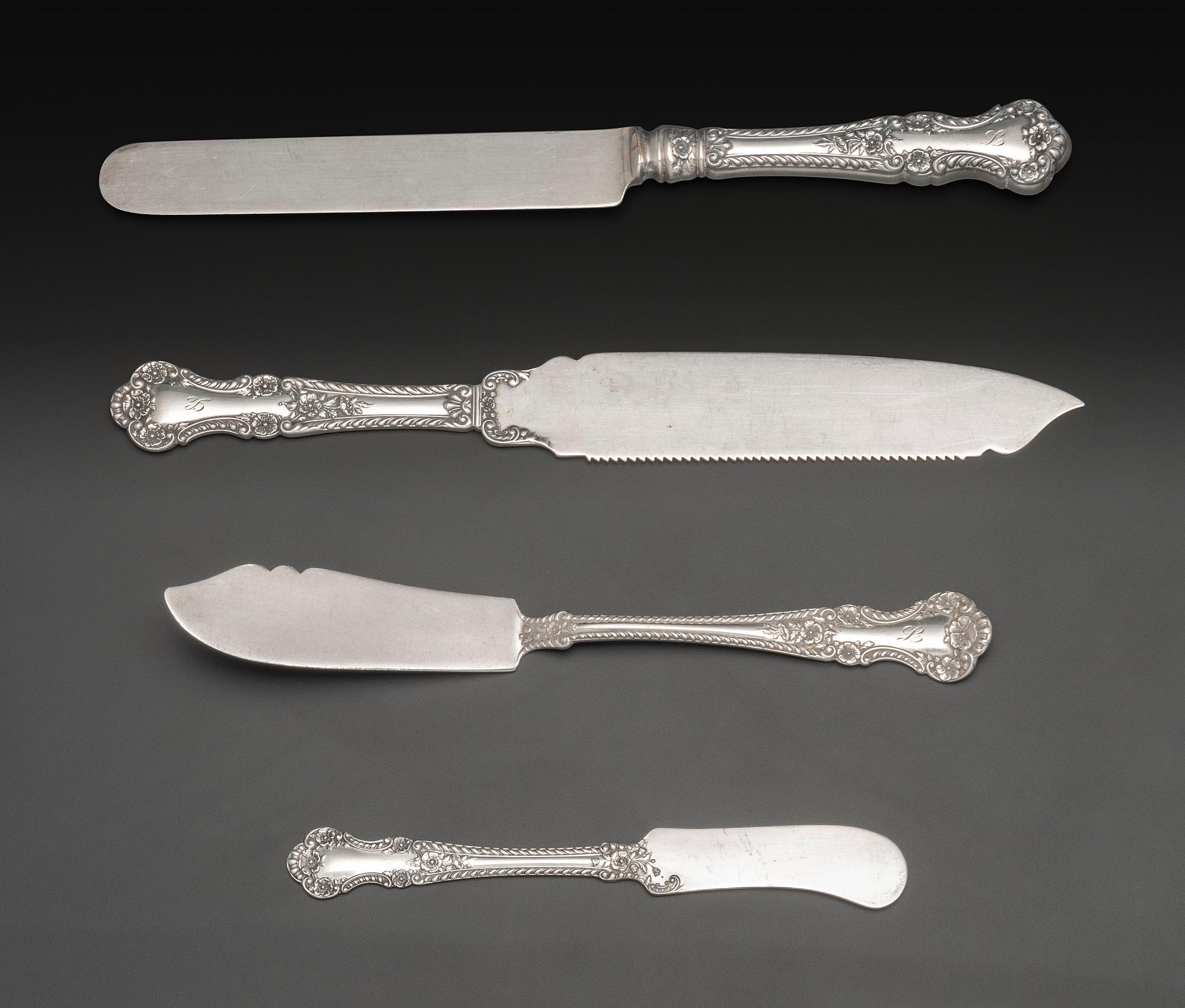 An American Silver Flatware Service