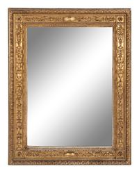 An Empire Giltwood Mirror