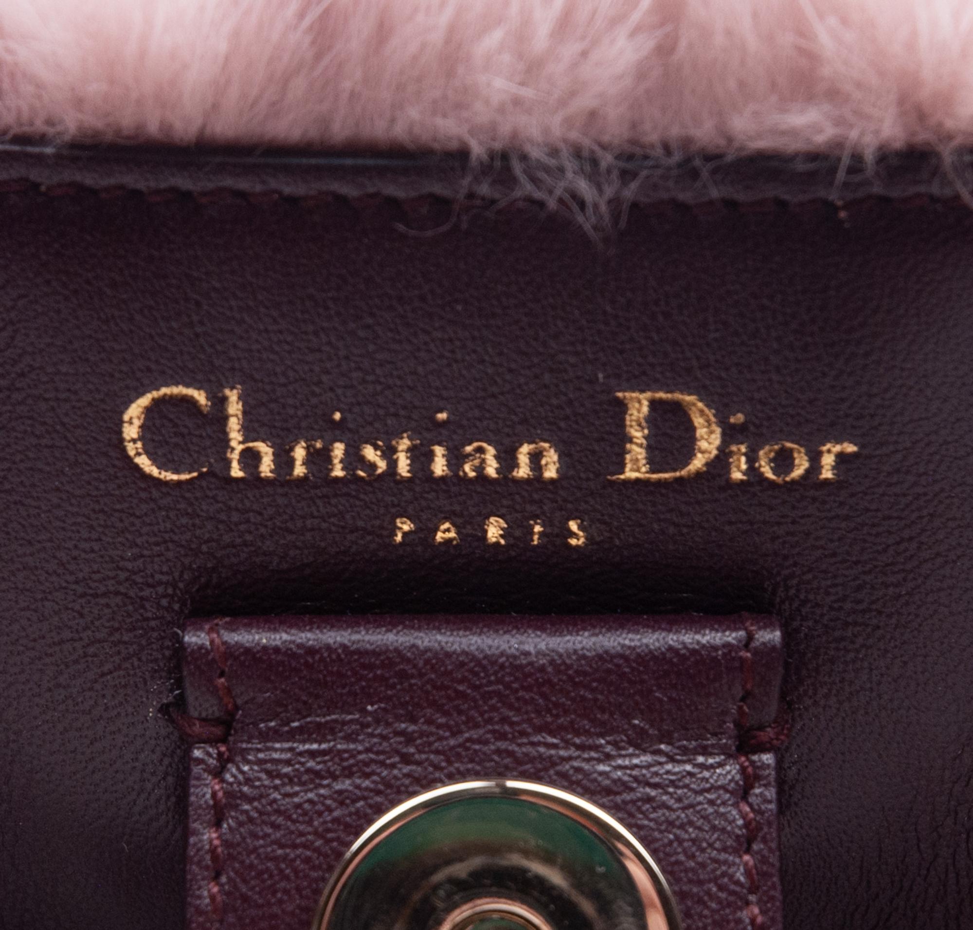 Christian Dior Mink Medium Diorissimo Bag, 2012