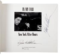 WEIDEMAN, Ryan (b. 1941). In My Taxi: New York After Hours. New York: Thunder’s Mouth Press, 1991.