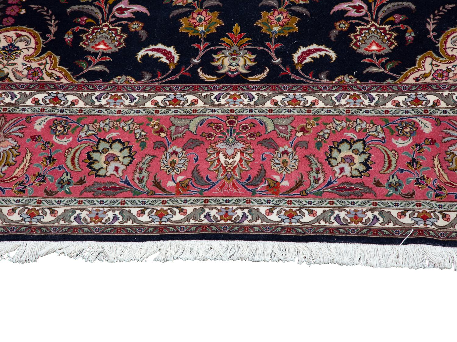 A Qum Wool Rug
