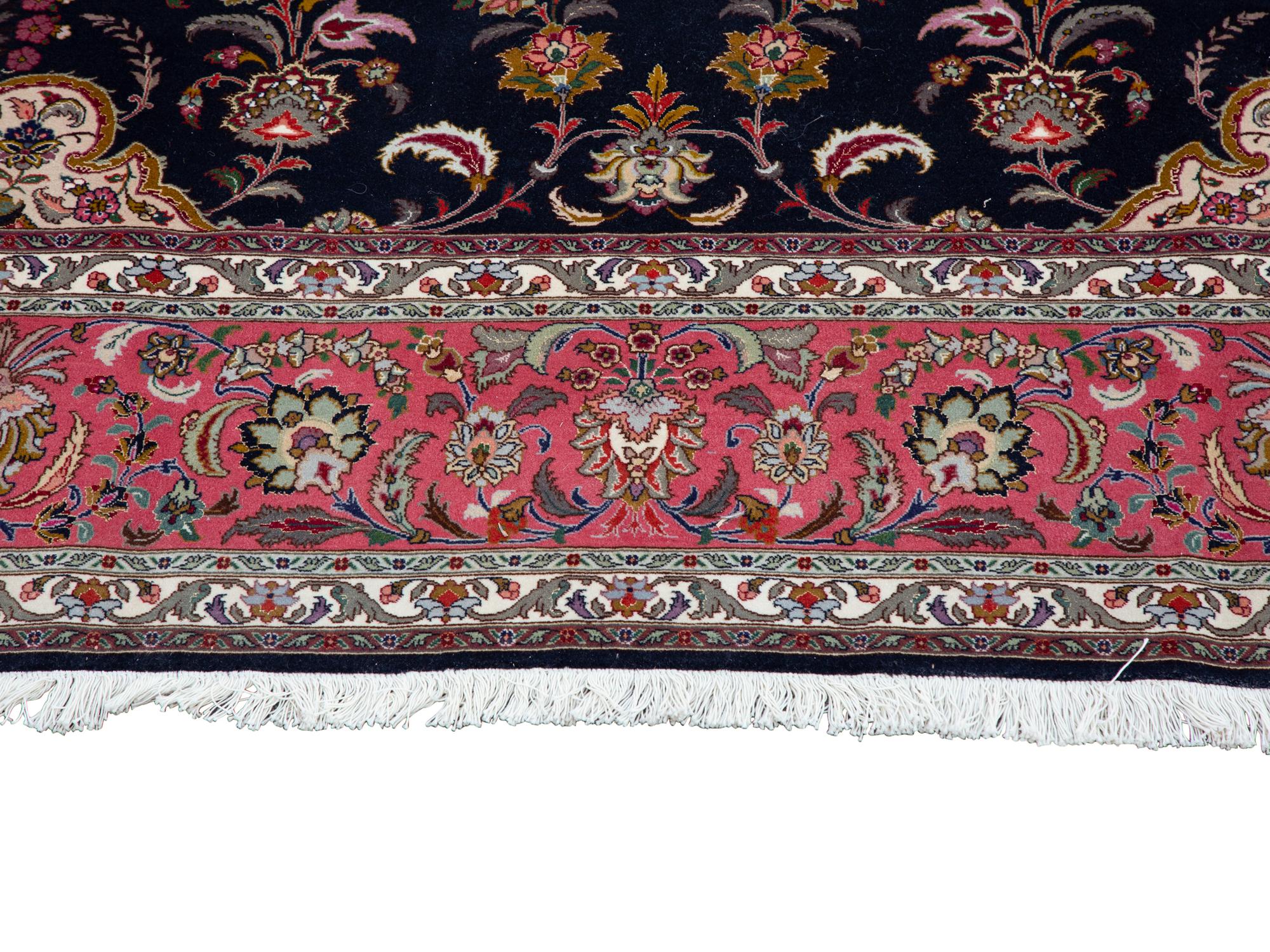 A Qum Wool Rug