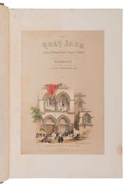 [TRAVEL & EXPLORATION]. ROBERTS, David (1796-1864). The Holy Land, Syria, Idumea, Arabia, Egypt, and Nubia . London: Day & Son, 1855-1856.
