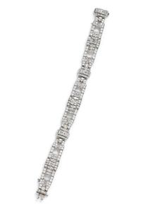 ART DECO, DIAMOND BRACELET