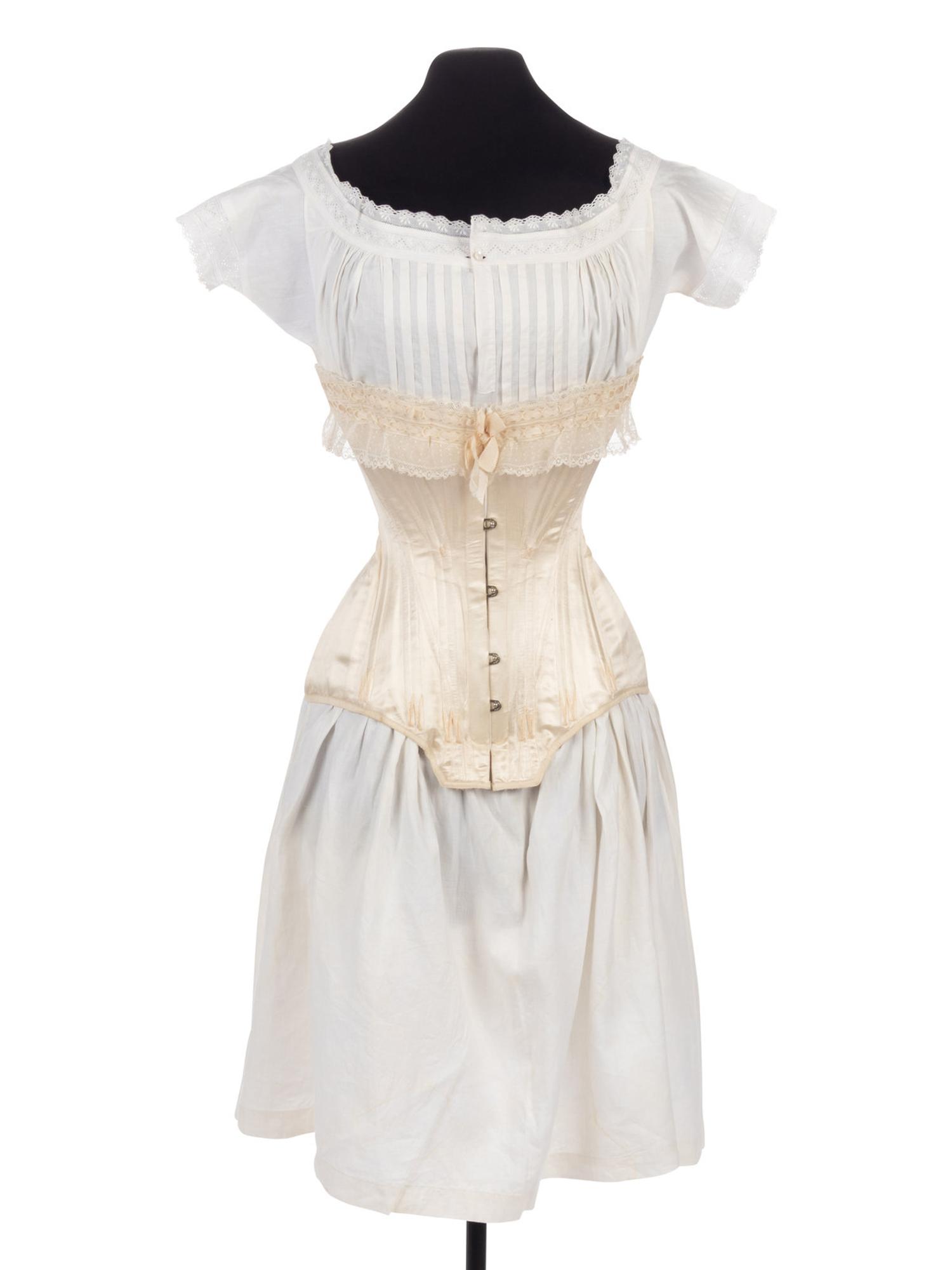 Three 19th and Early 20th Century Corsets, 1870-1905