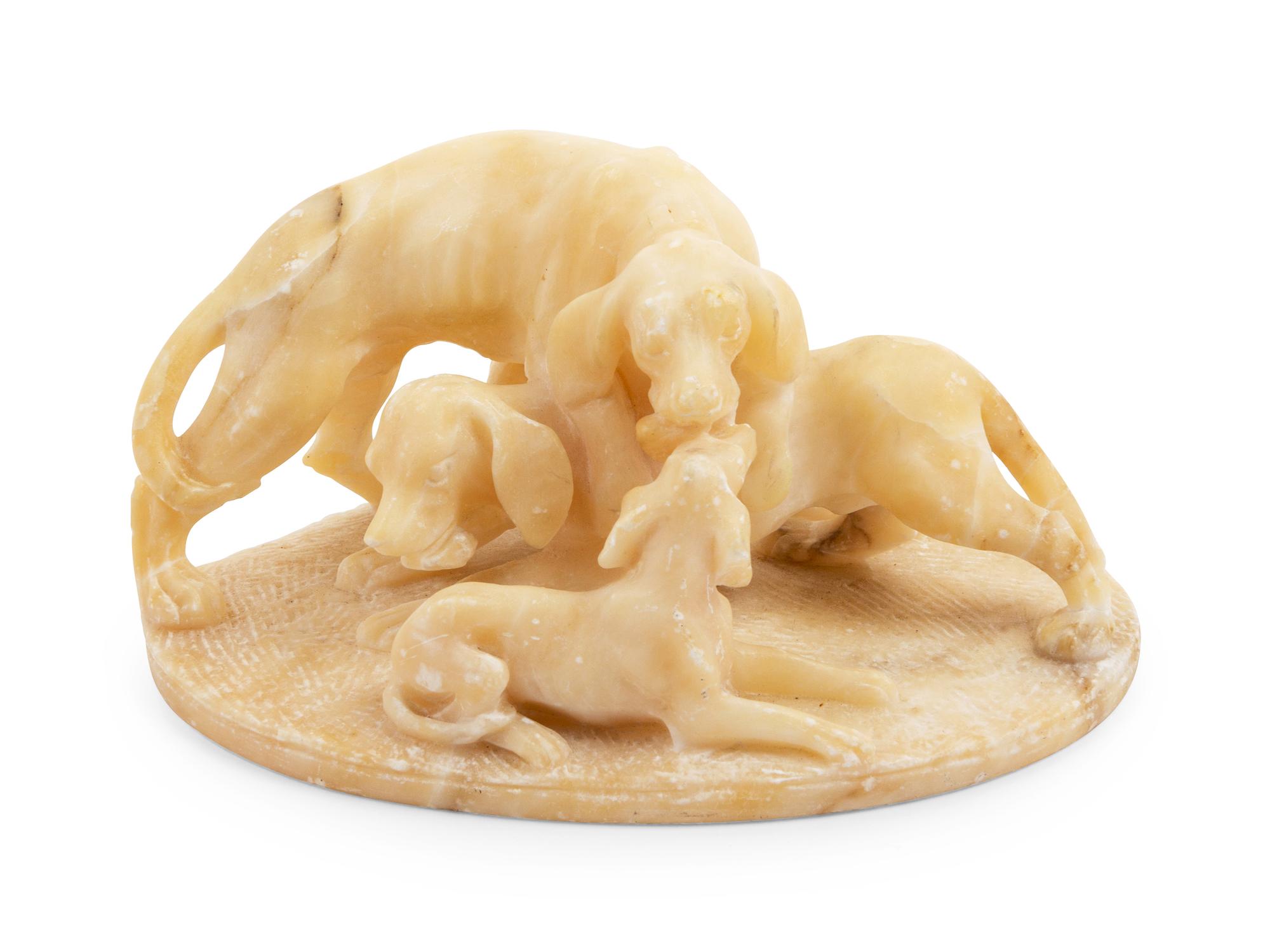 A Continental Carved Figure