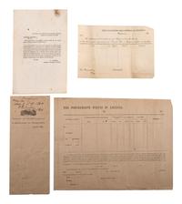 [CIVIL WAR]. A group of letters and Confederate documents related to the state of South Carolina.