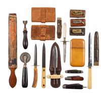 [TOOLS]. Collection of 19th-century tools, incl. Civil War-era examples.
