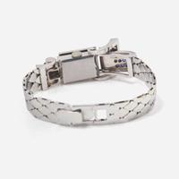A Retro 14K White Gold, Diamond, and Sapphire Watch
