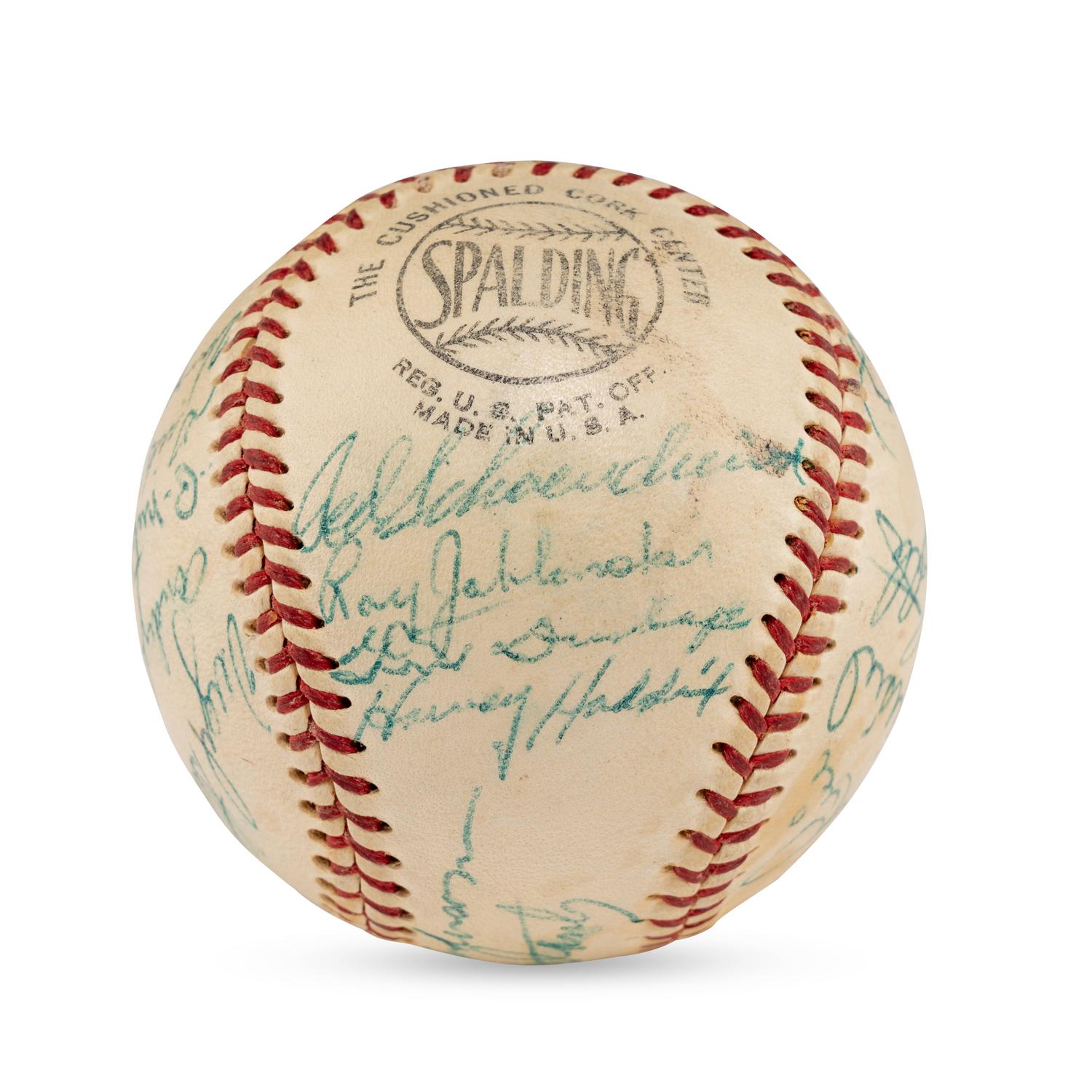 A 1953 St. Louis Cardinals Team Signed Autograph Baseball Featuring Stan Musial (Beckett Authentication Services)