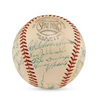 A 1953 St. Louis Cardinals Team Signed Autograph Baseball Featuring Stan Musial (Beckett Authentication Services)
