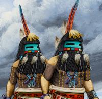 Longhair Kachinas