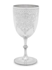 A Victorian Silver Chalice