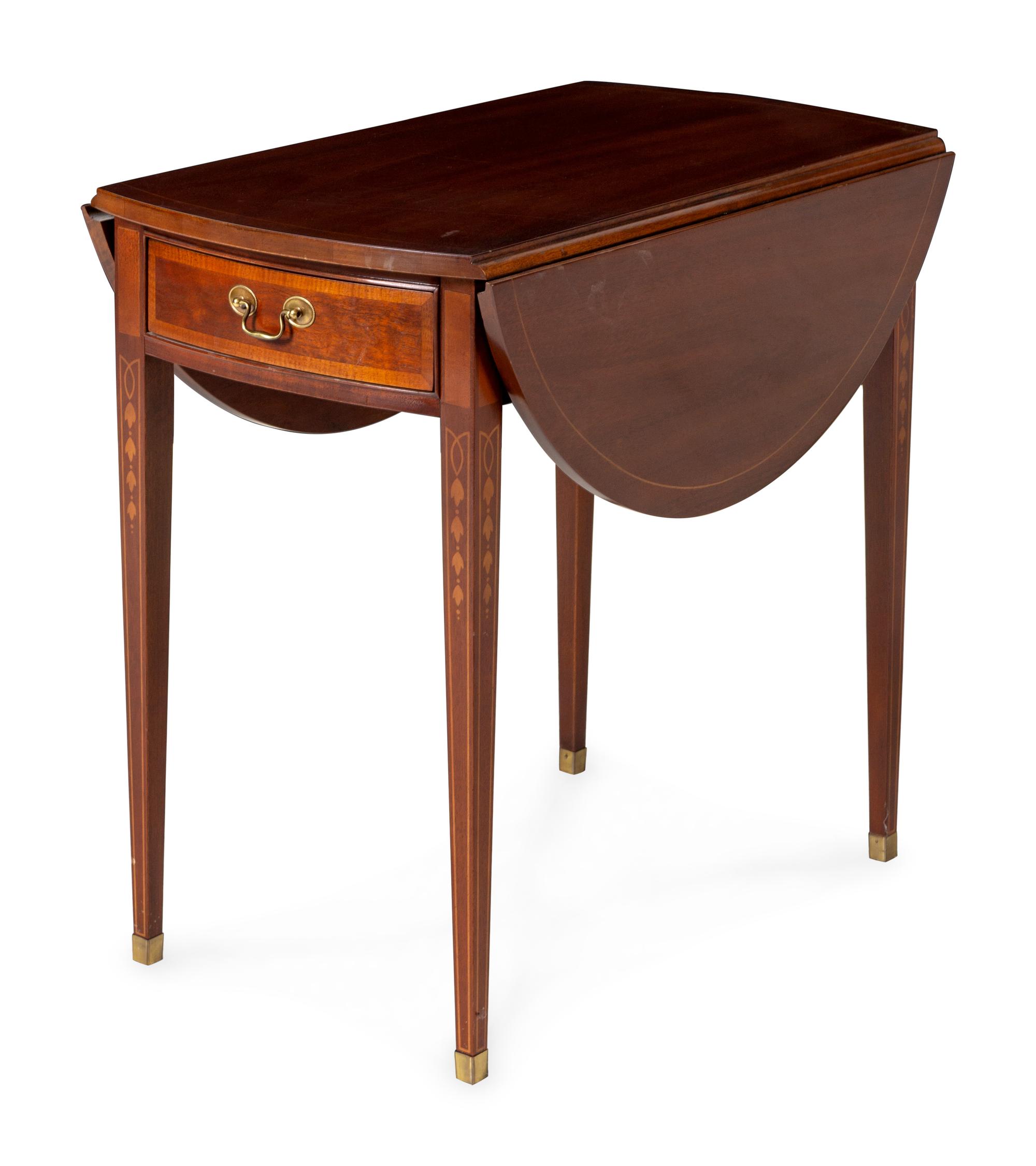 A Hepplewhite Style Pembroke Table