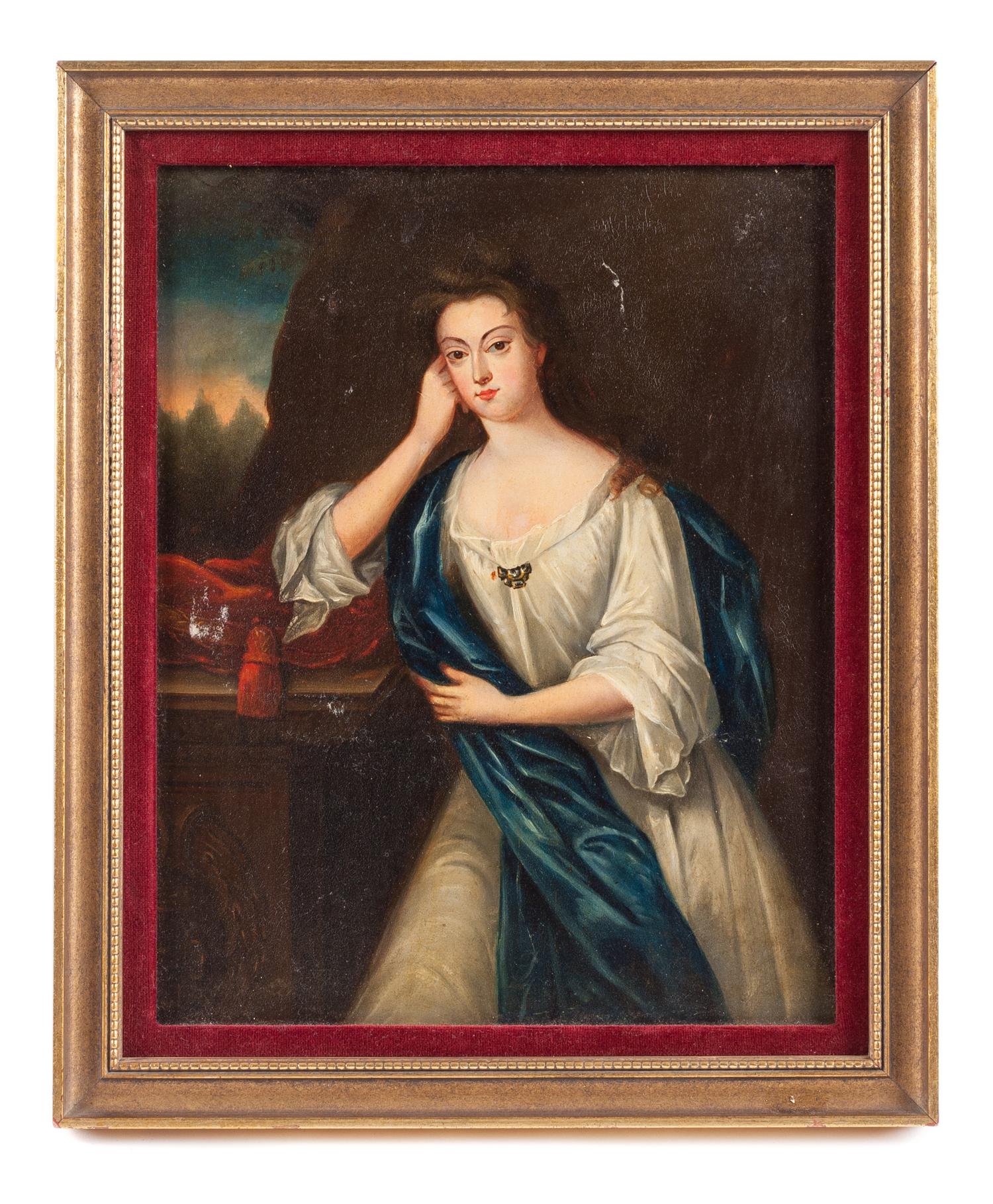 English School, (18th Century), Portraits (a set of four works)