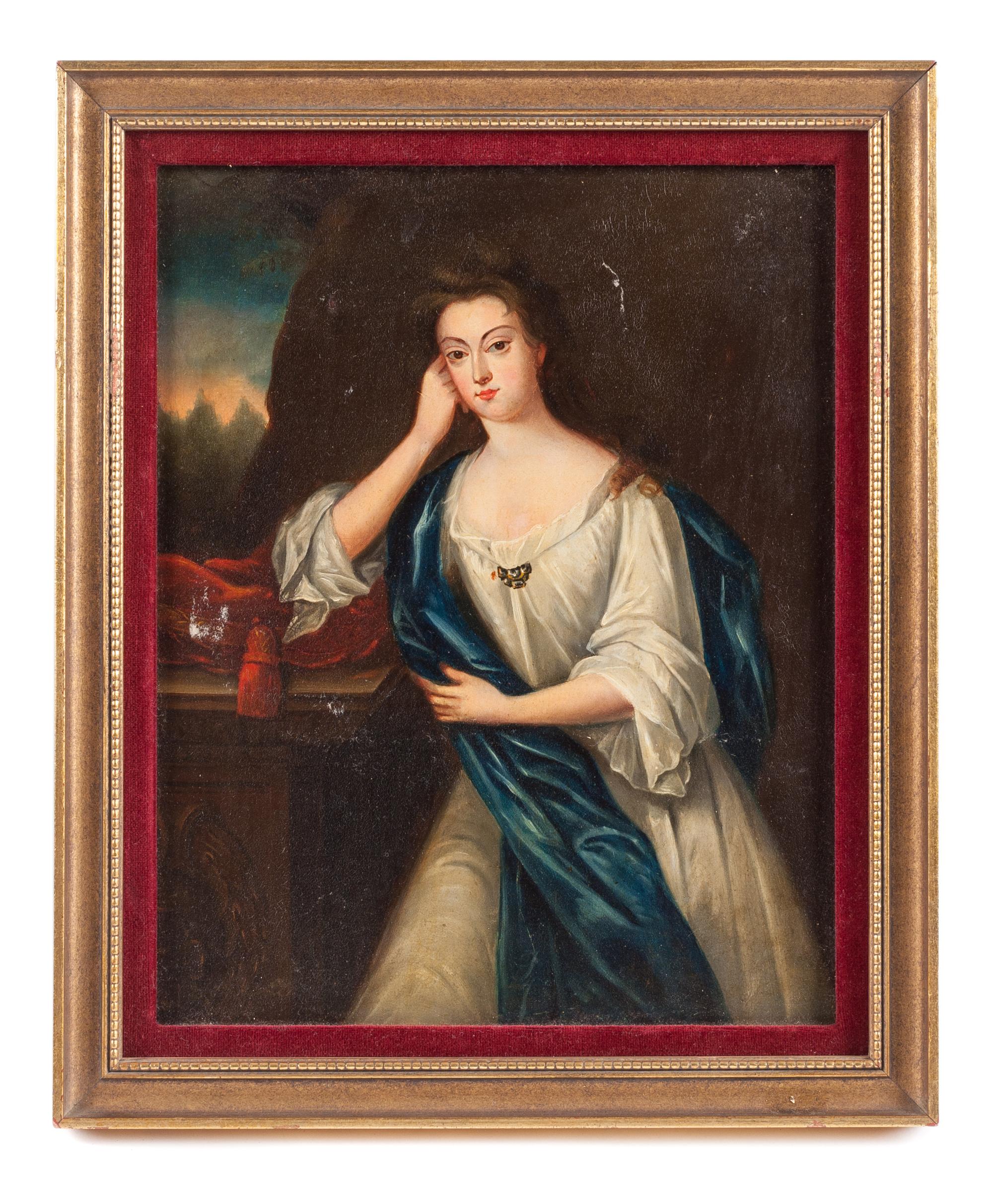 English School, (18th Century), Portraits (a set of four works)