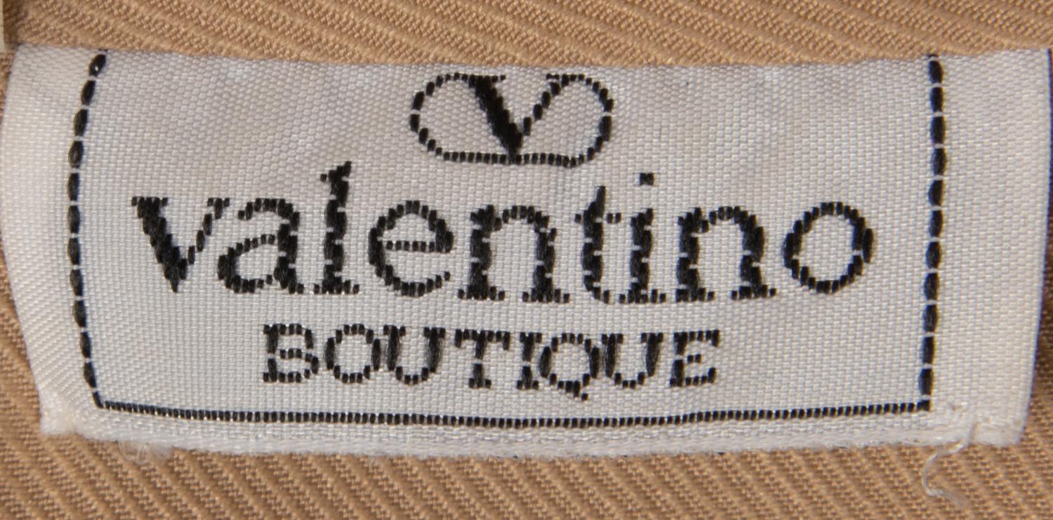 Valentino Boutique Tan Trench Coat, 1990s