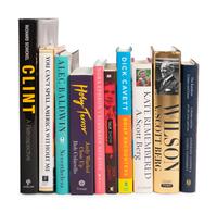 (Celebrity Books) A group of autographed books, comprising: