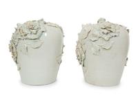 A Pair of I Borbone de Capodimonte Porcelain Vases
