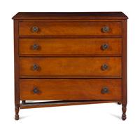 A Federal Mahogany Chest of Drawers