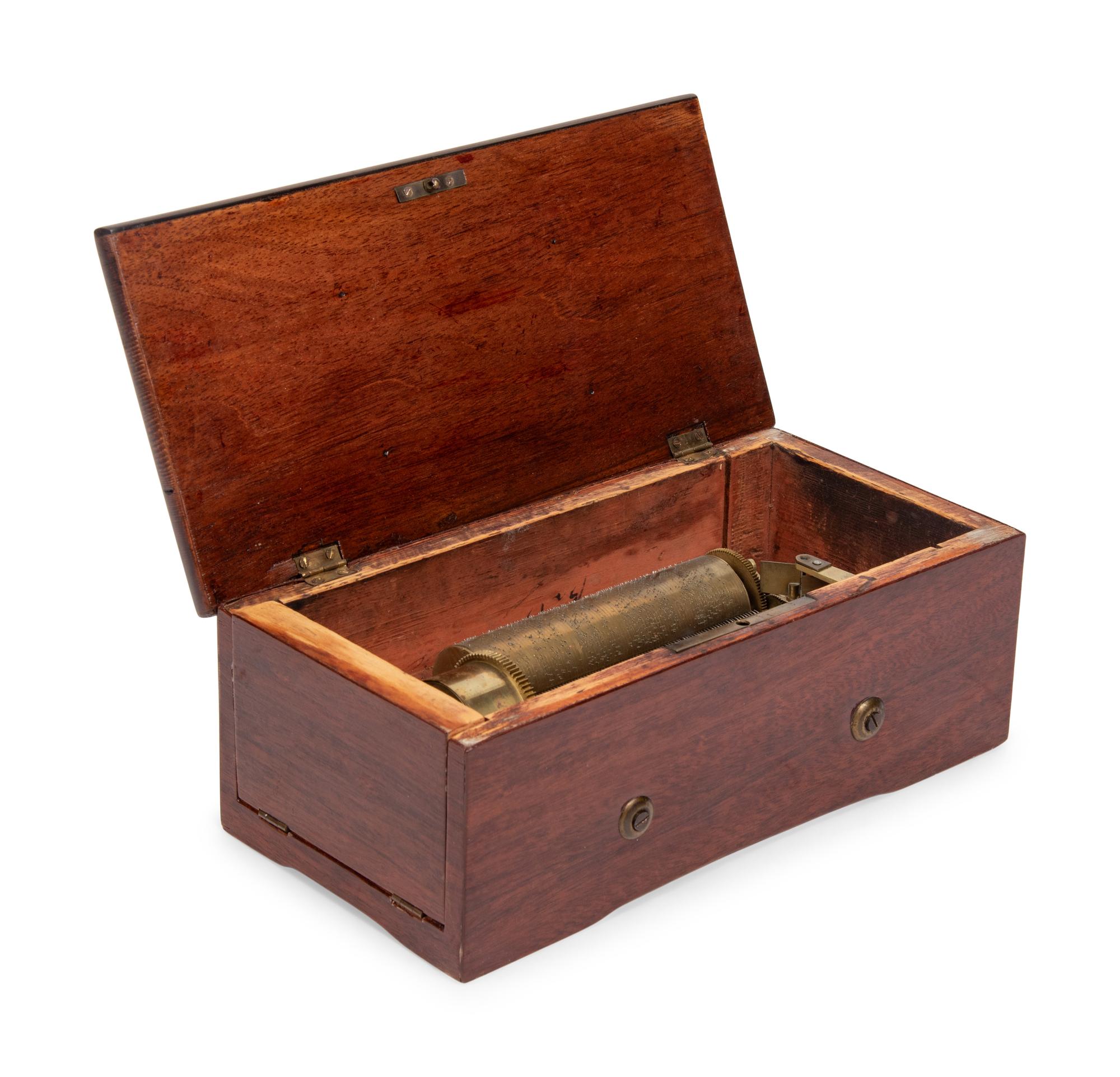 A Key-Wind Four Air Musical Box