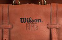 A Group of Two Uncommon Wilson Sporting Goods NFL Football Leather Salesman Bags