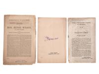 [SLAVERY & ABOLITION]. A group of 14 pamphlets related to Bleeding Kansas including slavery, the Lecompton Constitution, and the Stanton-Lane contest, comprising: