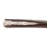 Silver Mounted English 10 Bore Percussion Shotgun