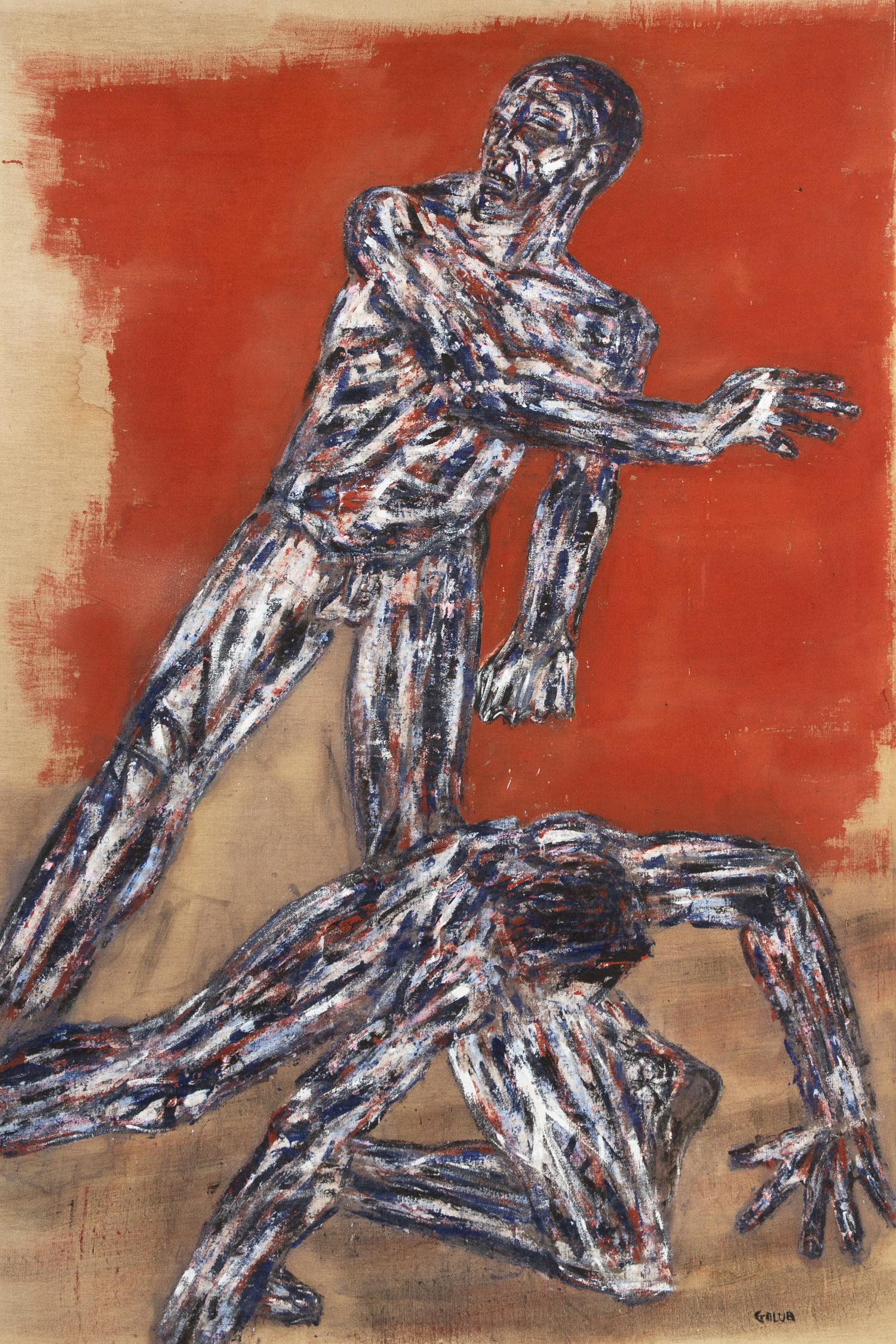 Leon Golub, (American, 1922-2004), Fallen Fighter