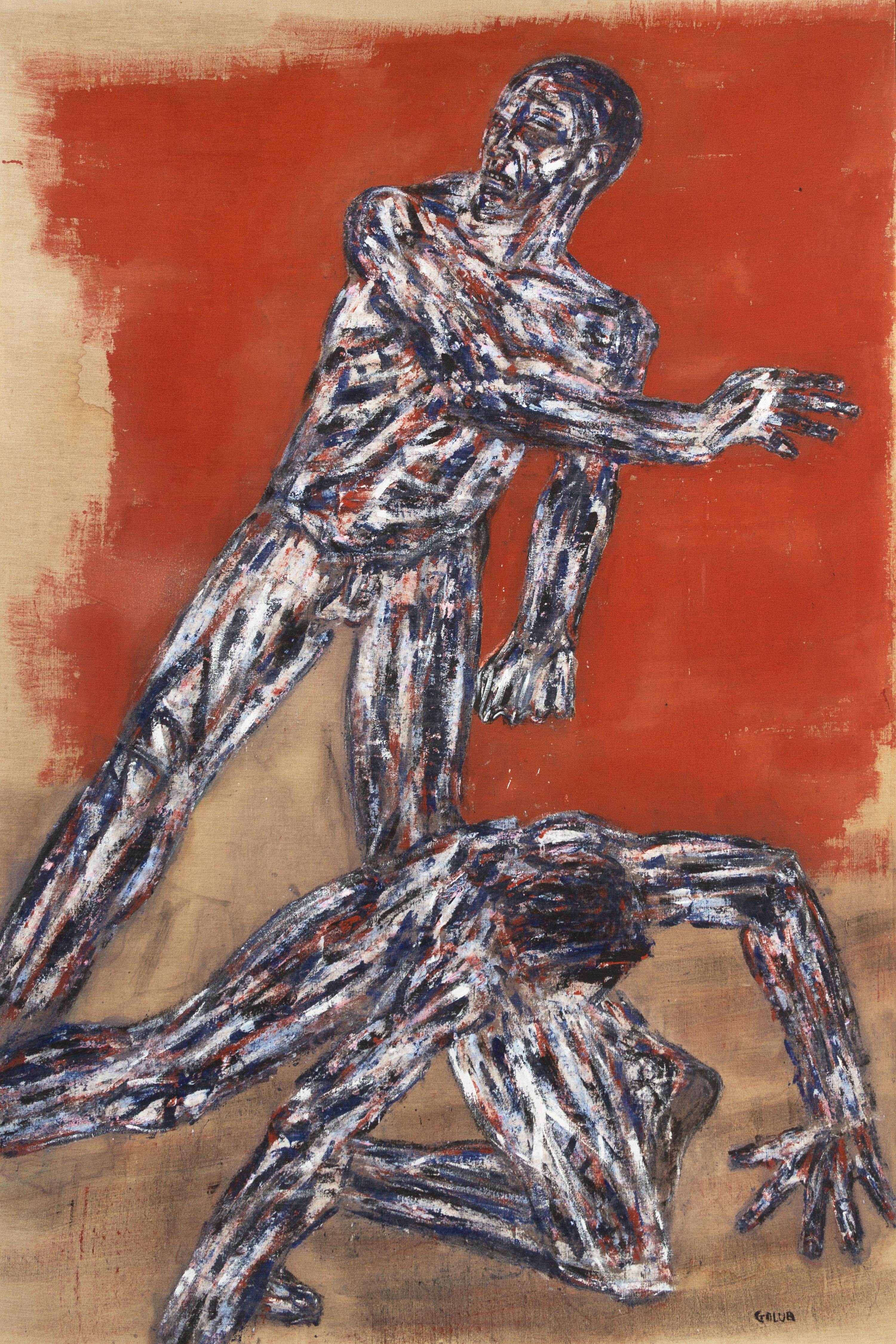 Leon Golub, (American, 1922-2004), Fallen Fighter